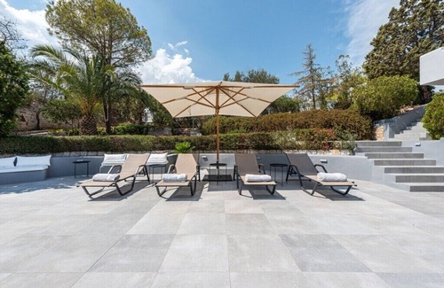 Katakali Villa | Beach front villa with private sea water pool & amazing sea view to Saronic golf
