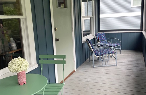 Ogunquit Cottage | Beach garden cottage with AC in charming Ogunquit
