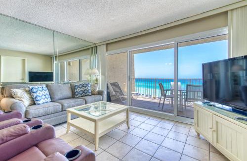 Miramar Beach Apartment | Beach House Condominiums D404 - Beachfront with Pool, WiFi, & Beach Service