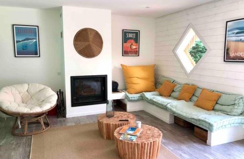 Messanges House | BEACH HOUSE DE CHARME A MESSANGES. LA MAISON BLEUE
