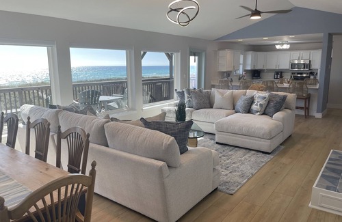 Sugar Beach House | Beach House-Gulf Front Private Home Sleeps 10
