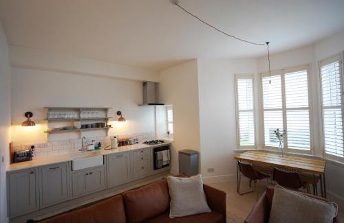 Fairlie Apartment | Beach house no2 with amazing sea views and private garden onto beach.