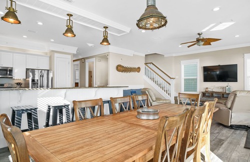 West Panama City Beach House | Beach House Sweet n Salty Beachfront, Priv Pool, Slps 22, Free Round Golf Daily
