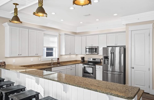 West Panama City Beach House | Beach House Sweet n Salty Beachfront, Priv Pool, Slps 22, Free Round Golf Daily