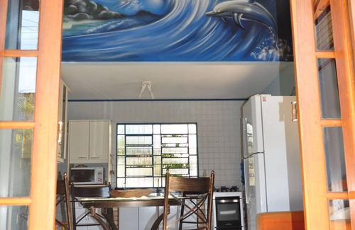 Paulo Lopes House | Beach house with ensuite, air conditioning, sky, barbecue and great location