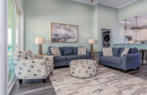 Dauphin Island House | Beach house with Gulf views, deck, hot tub, grill, & WiFi