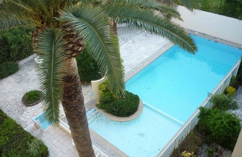 Cap-d'Antibes Apartment | Beach of Salis Nice studio with pool in Antibes on the seafront