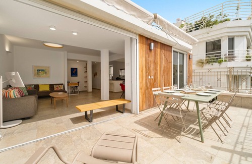 Tel Aviv Apartment | Beach Penthouse & Terrace near Hilton by FeelHome