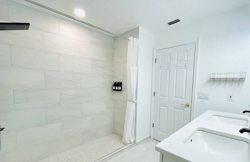 Largo House | Beach Resort Retreat Accessible Home with swim spa jacuzzi