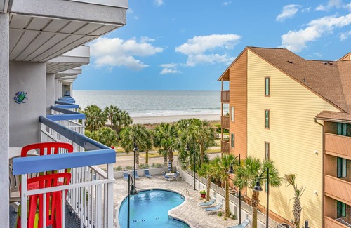 Myrtle Beach Condo | Beach Themed 1bd on Cabana Row in Myrtle Beach