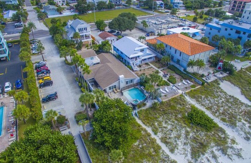Indian Rocks Beach House | Beach Trail Beauty beach front pool home with firepit