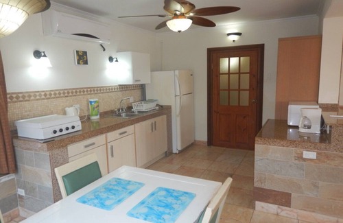 Arashi Apartment | Beach White Villa Studio with additional bedroom for 4 people, best snorkl