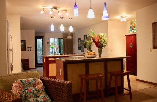 Poipu Condo | Beaches, Eats, Shops, Trees, Flowers, Frogs, Birds: Go Native!