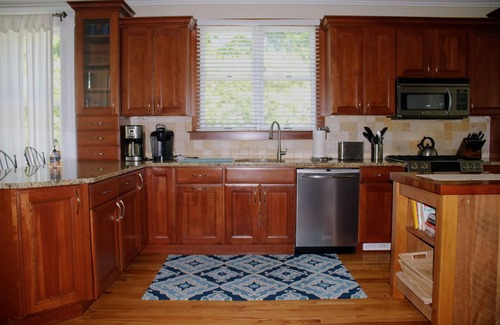 Hampton Bays House | Beaches everywhere! Gorgeous pool and new hot tub in super private setting!