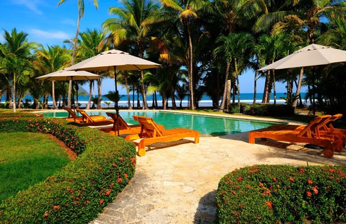 Paquera House | Beachfront Home w/Pool in a Private Complex - Golf & Country Club.