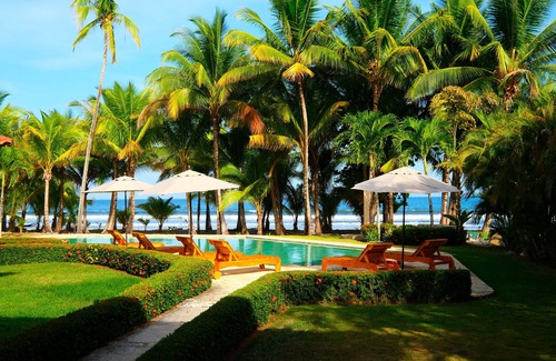 Paquera House | Beachfront Home w/Pool in a Private Complex - Golf & Country Club.
