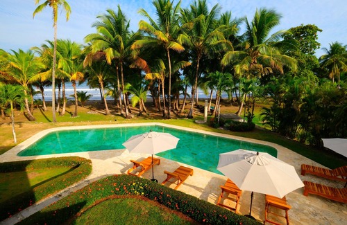 Paquera House | Beachfront Home w/Pool in a Private Complex - Golf & Country Club.