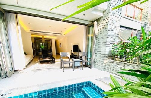 Sa Khu Apartment | Beachfront 2br home with private jacuzzi pool on stunning Naithon beach 3