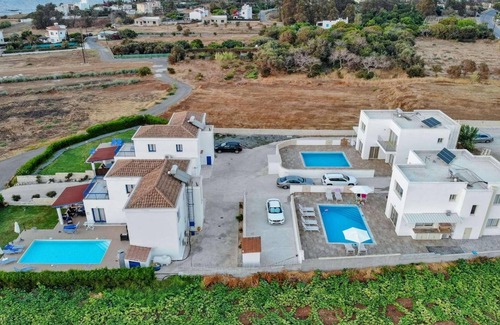 Pomos Villa | Beachfront 4 bed villa with sea views.