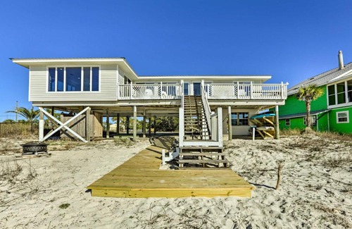 Alligator Point House | Beachfront Alligator Point Vacation Rental!