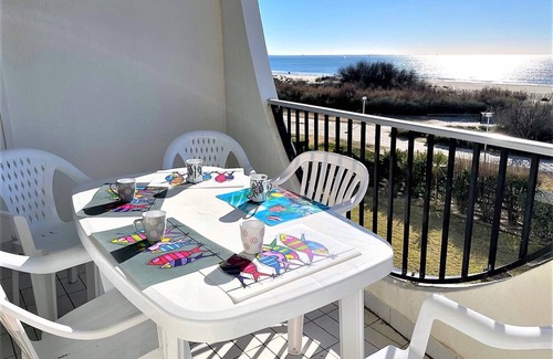 Le Couchant Apartment | Beachfront Apartment, Stunning Sea Views, Large Terraces, Parking Included