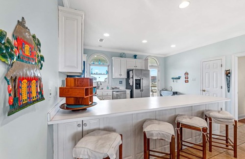 Dauphin Island House | BEACHFRONT BEAUTY! Southern Living at its best!