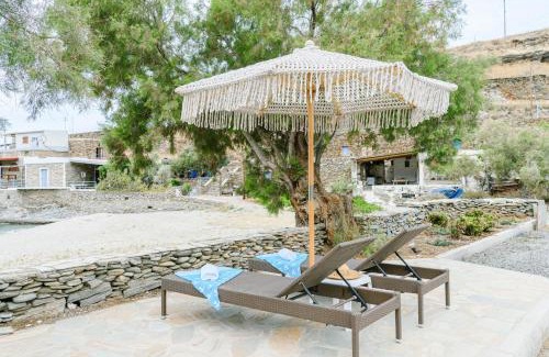 Kea House | Beachfront bungalow in the area of Kampi, near Koundouros