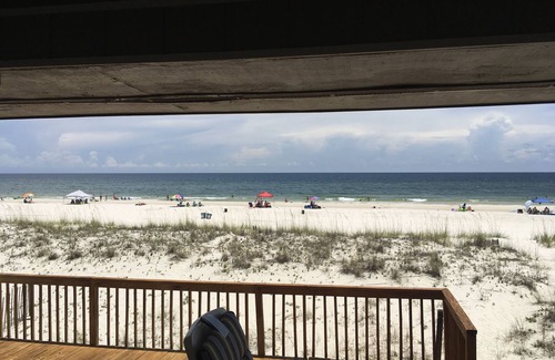 Gulf Shores House | Beachfront Bungalow, steps over the dunes onto the beach. This is a 4 bedroom
