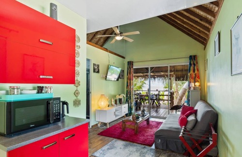 Moorea-Maiao Apartment | Beachfront Bungalows with Zen Charm