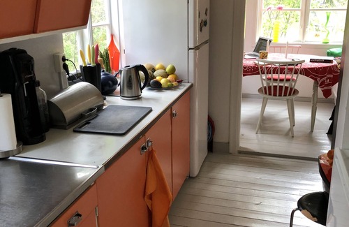 Aahus House | Beachfront classic summer cottage for the family in Ahus. Ideal for families with children