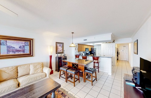 Panama City Beach Condo | Beachfront condo with Gulf views, private balcony, pools, hot tub & beach access