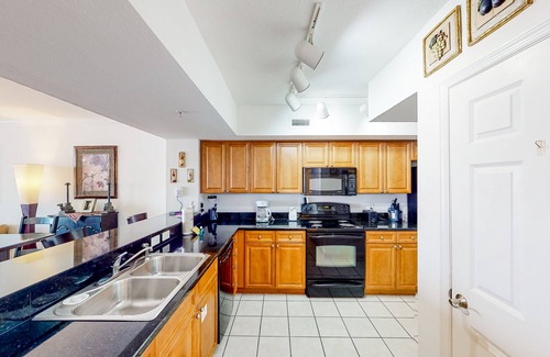 Panama City Beach Condo | Beachfront condo with Gulf views, private balcony, pools, hot tub & beach access