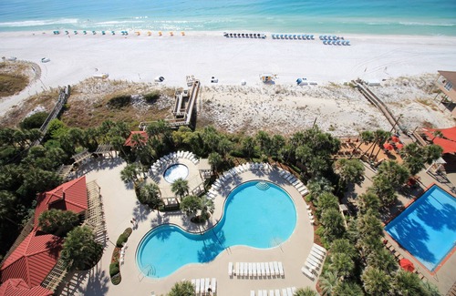 Sandestin Condo | Beachfront Condo Stunning 7th Floor Views and tram at Westwinds in Sandestin. Private beach