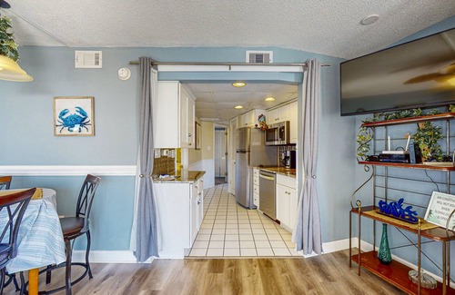Myrtle Beach Condo | Beachfront condo with ocean views, on-site pool, WiFi, central AC