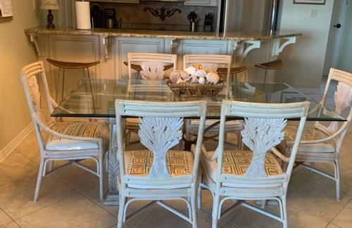Orange Beach Condo | Beachfront Corner Unit with Private Fishing Pier, Four Seasons 201-W