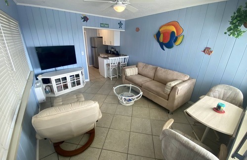 Indian Shores Cottage | BEACHFRONT COTTAGE! Step out the door and into the sand! On the Gulf of Mexico!