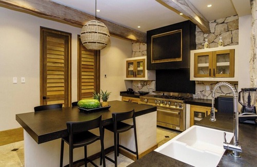 Xpu-Ha Villa | Beachfront Designer House in Private Development with Private Pool and Full Staff