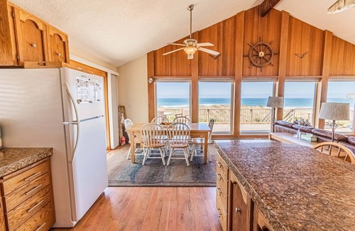 Pacific City House | Beachfront, Dogs OK, Steps to Sand, Large Wraparound Deck with Amazing Views