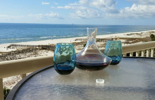 Fort Morgan Condo | Beachfront!-Enjoy the golden sun, turquoise surf & powder white sand in luxury