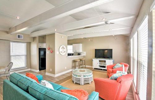 Galveston House | Beachfront Galveston Oasis Balconies, Ocean View!