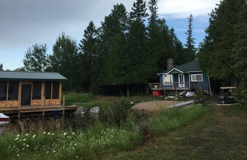 Hessel Cottage | Beachfront Getaway on Quiet Bay leading to Lake Huron