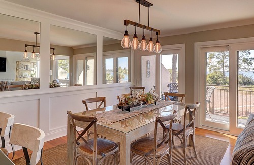 South Beach Villa | Beachfront getaway with large patio, pool & lovely ocean views - walk to dining