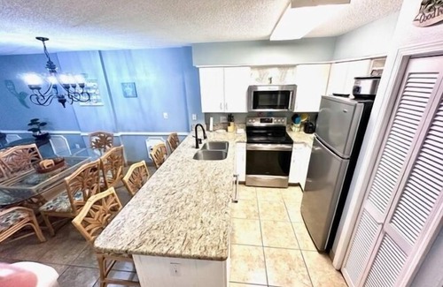 Fort Morgan Condo | BEACHFRONT Ground Floor WALK-OUT 3Bdrm/2Ba Plantation Palms, Great for Families
