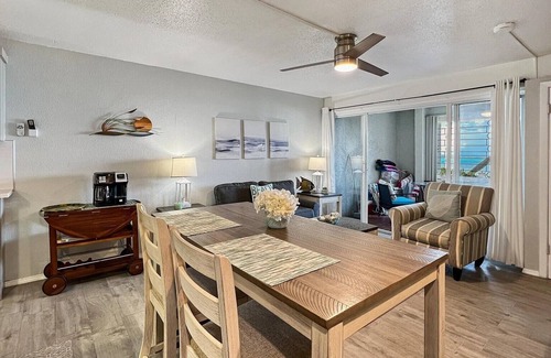 Estate Golden Rock Condo | BEACHFRONT, GROUND FLOOR, 1 BEDROOM, NEWLY REMODELED