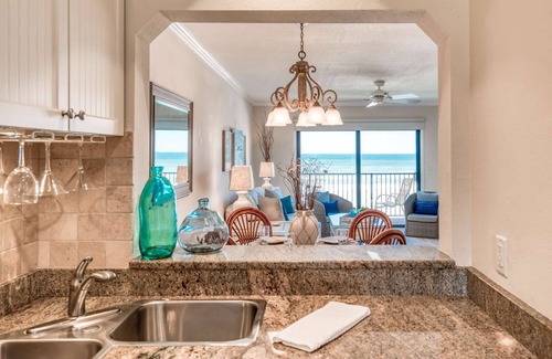 Crescent Beach Condo | BEACHFRONT! Heated Pools, Balcony Sunrise, Pickleball, Fitness Center, Parking, $300 in Free Tickets