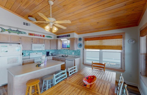 Gulf Shores House | Beachfront Home w/Covered Deck, Gulf Views, Central AC, WiFi & Laundry
