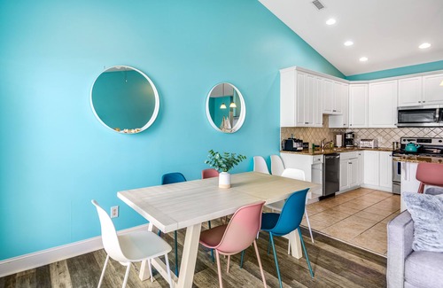 Surf City House | Beachfront home with beach access, community pool, foosball table, ocean views
