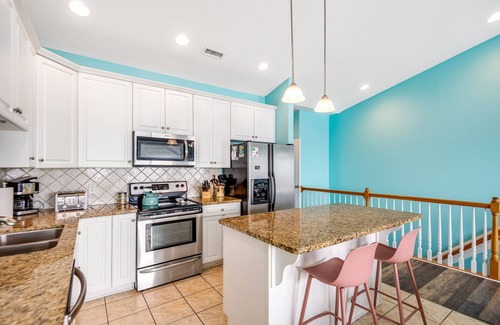 Surf City House | Beachfront home with beach access, community pool, foosball table, ocean views