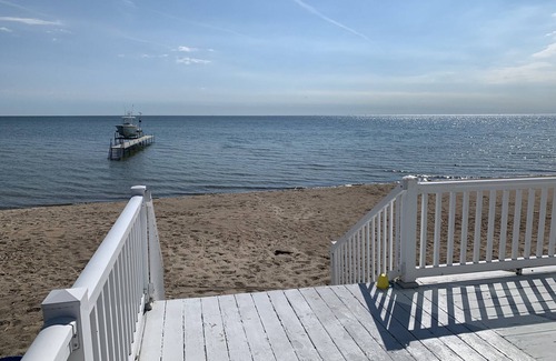 Kawkawlin House | Beachfront Lake Huron Home on Brissette Beach ~ Relax and enjoy the beauty! ~