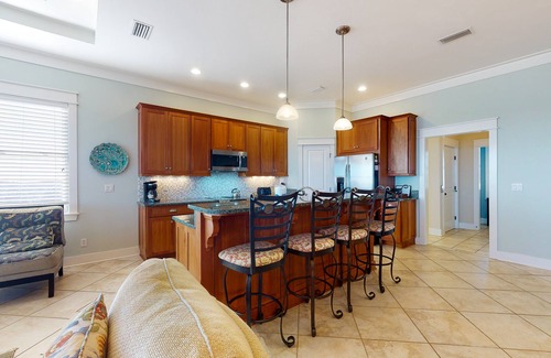 Sea Palm Village House | Beachfront luxury home - private pool, elevator - community pools, gym, tennis